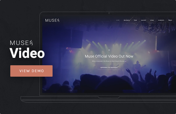 Muse - Music Video WordPress Theme